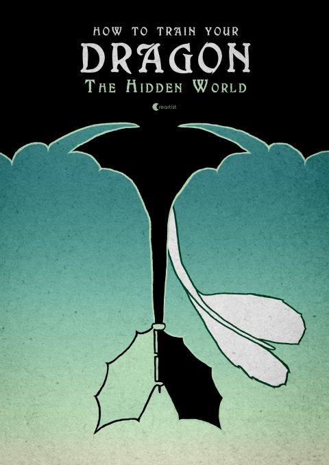 Poster of How to Train Your Dragon The Hidden World v2