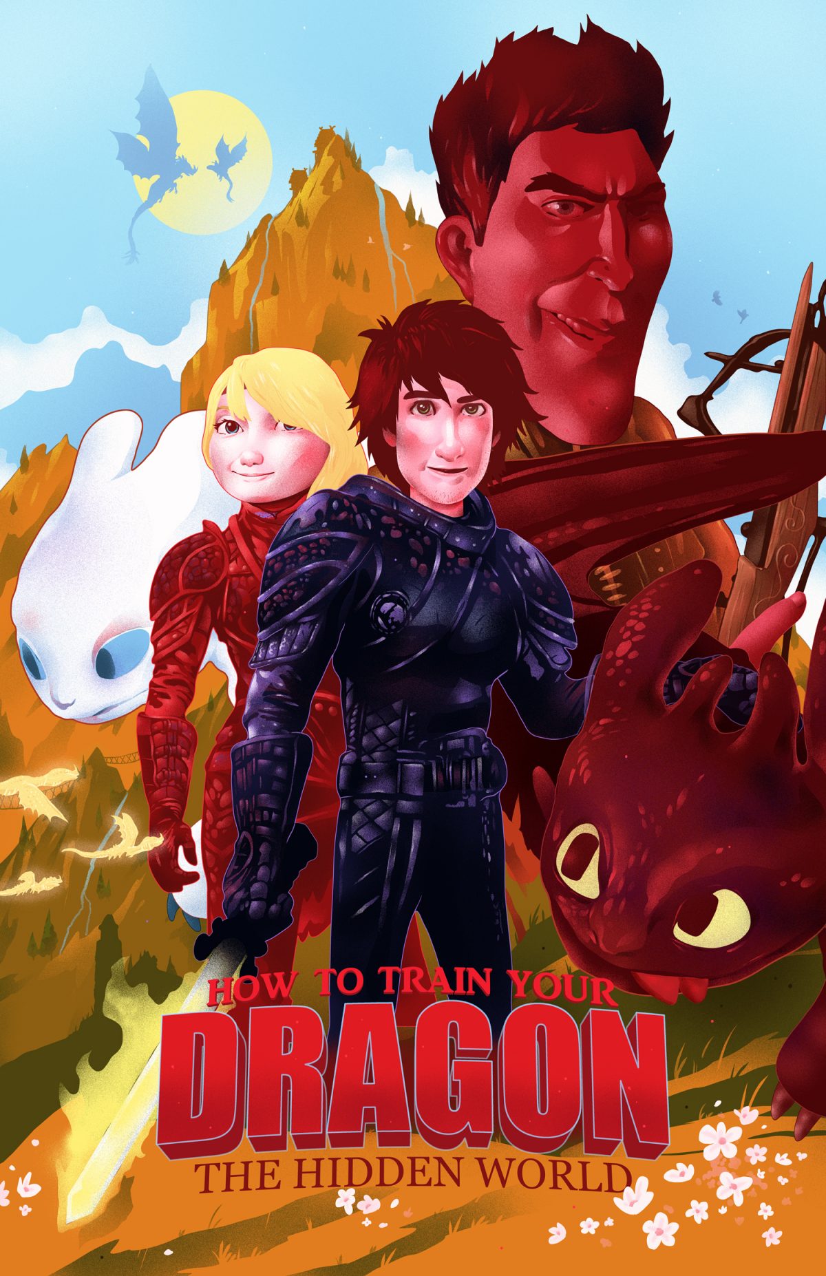How To Train Your Dragon: The Hidden World - PosterSpy