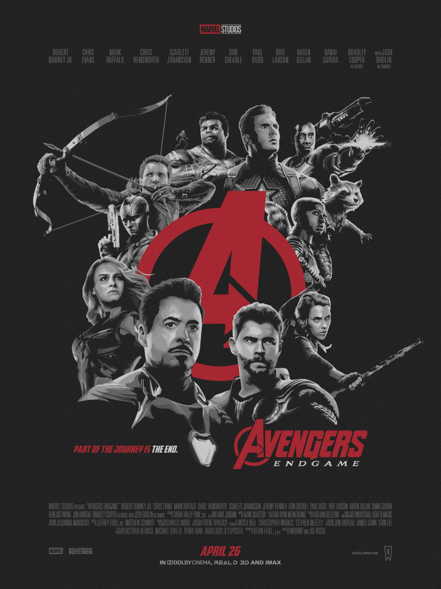 Poster Avengers: Endgame - Journey's End