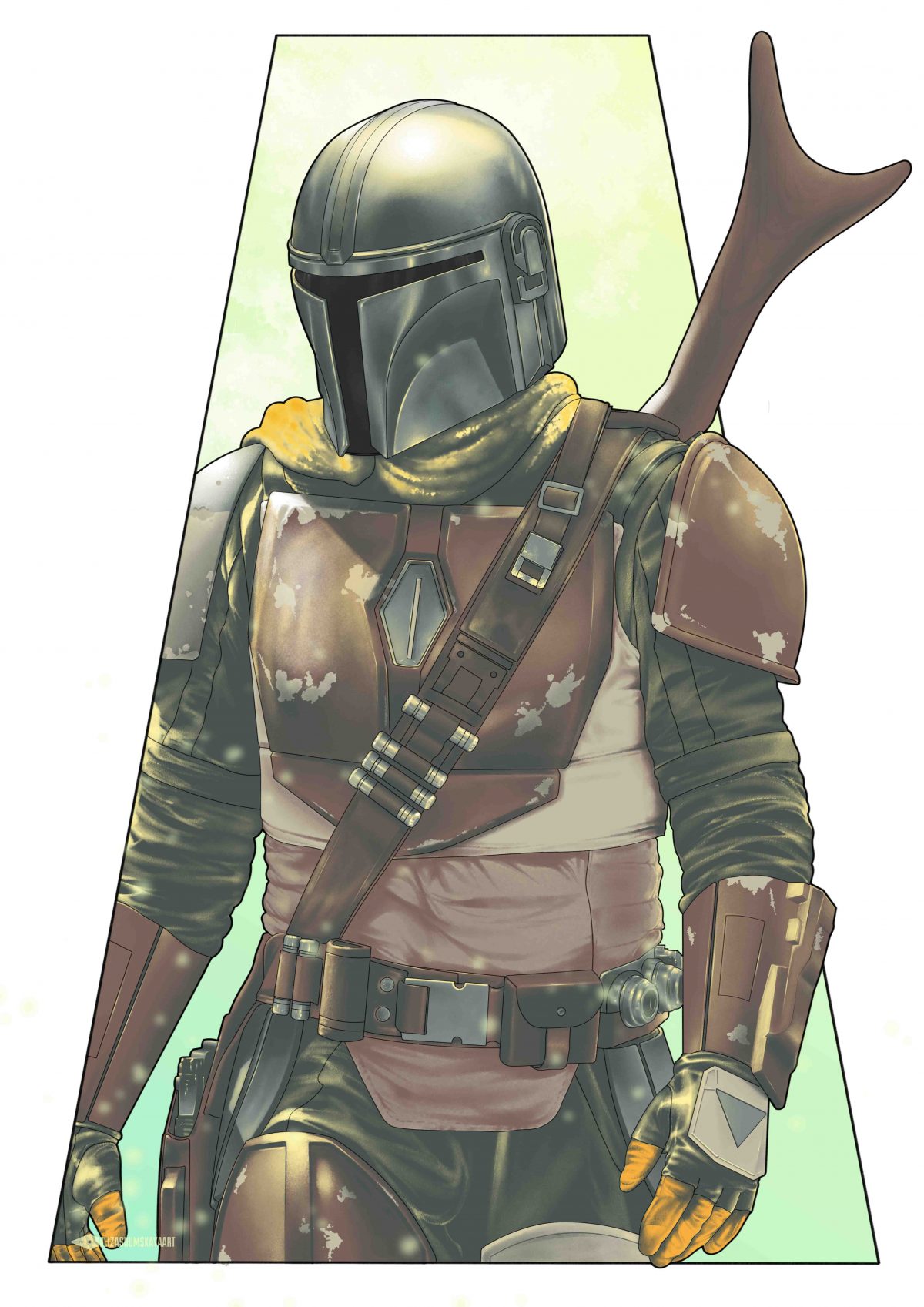 The Mandalorian | Poster By LizaShumska