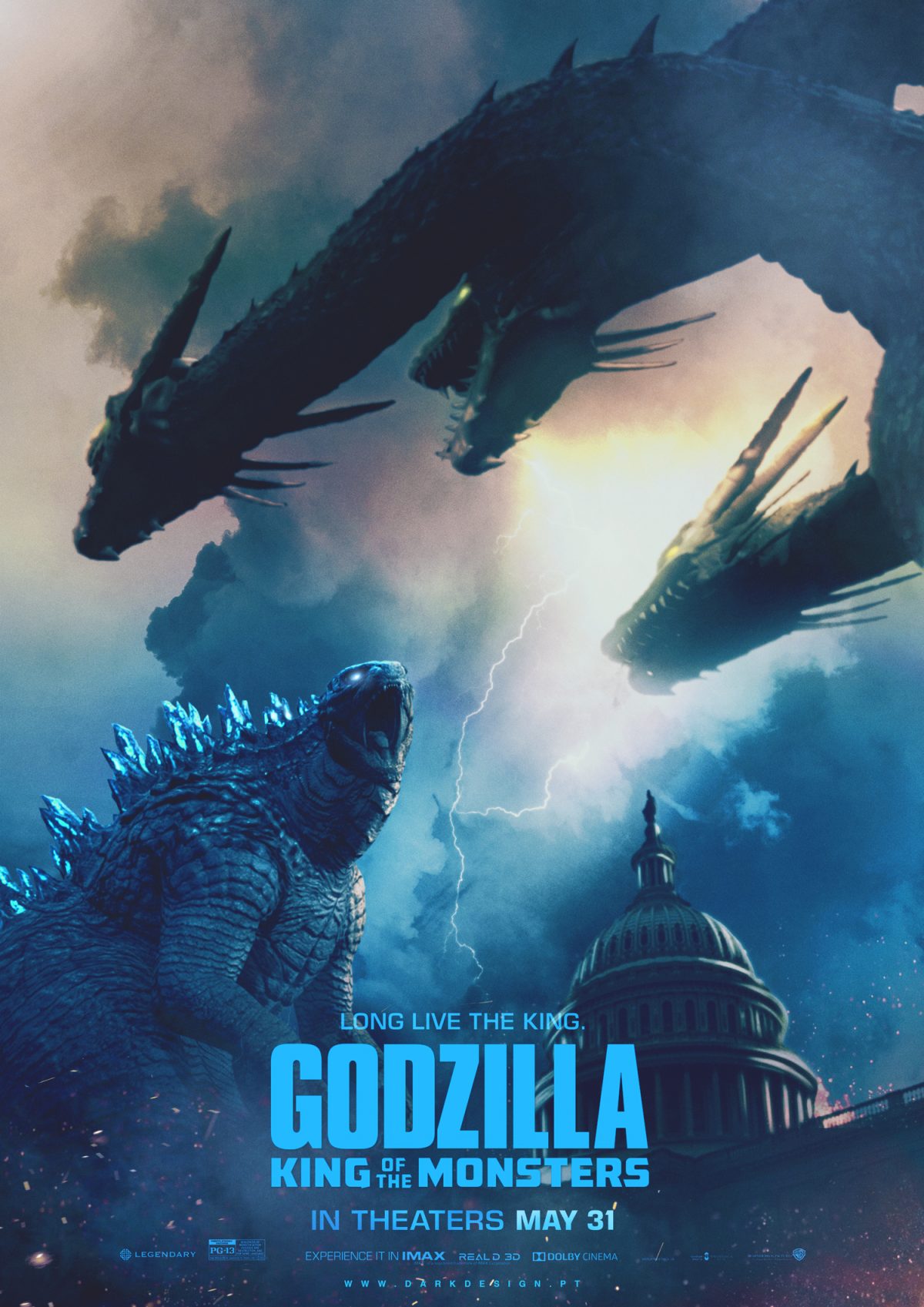 Godzilla:King Of The Monsters | Darkdesign | PosterSpy