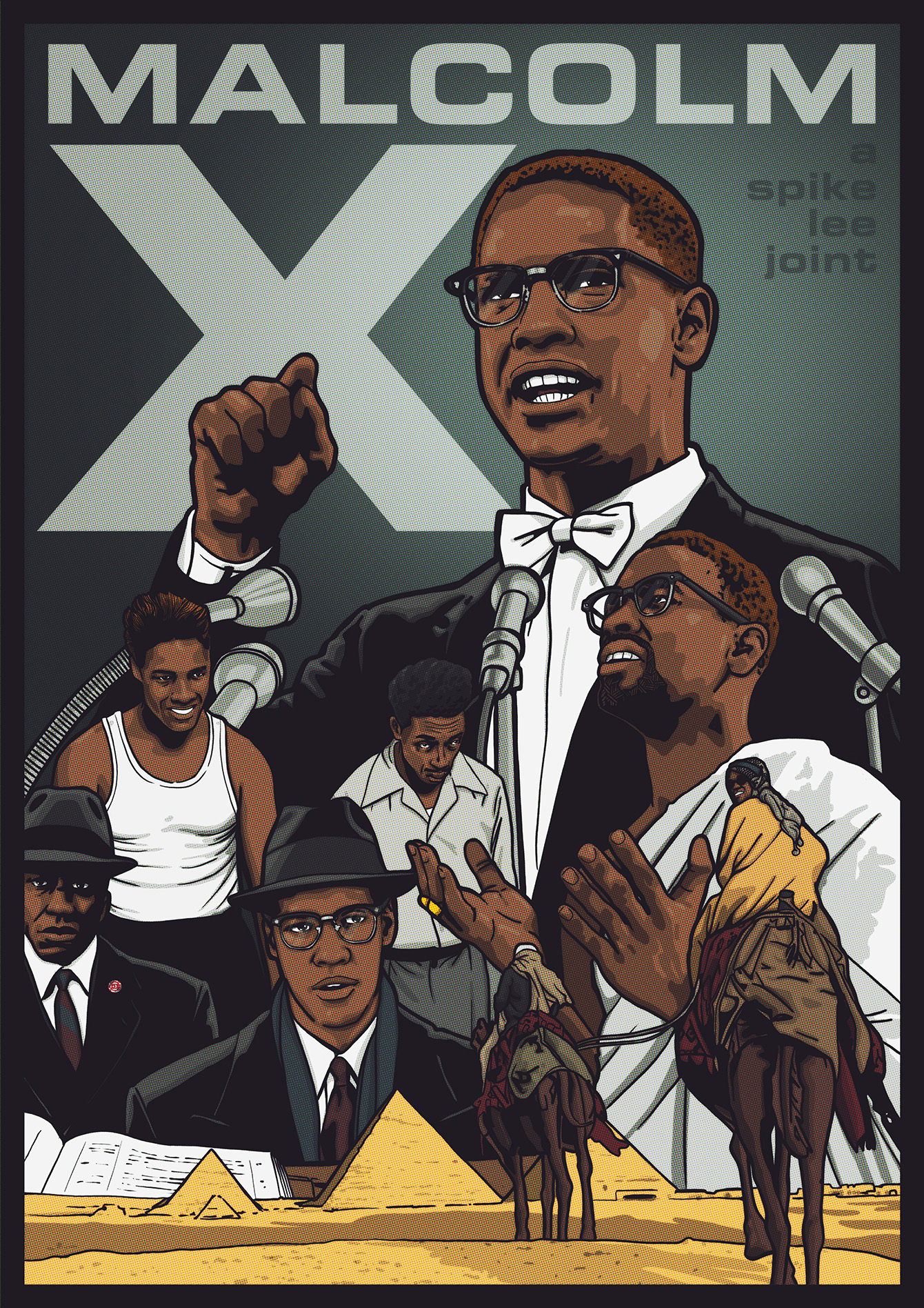 Malcolm X Movie Stills