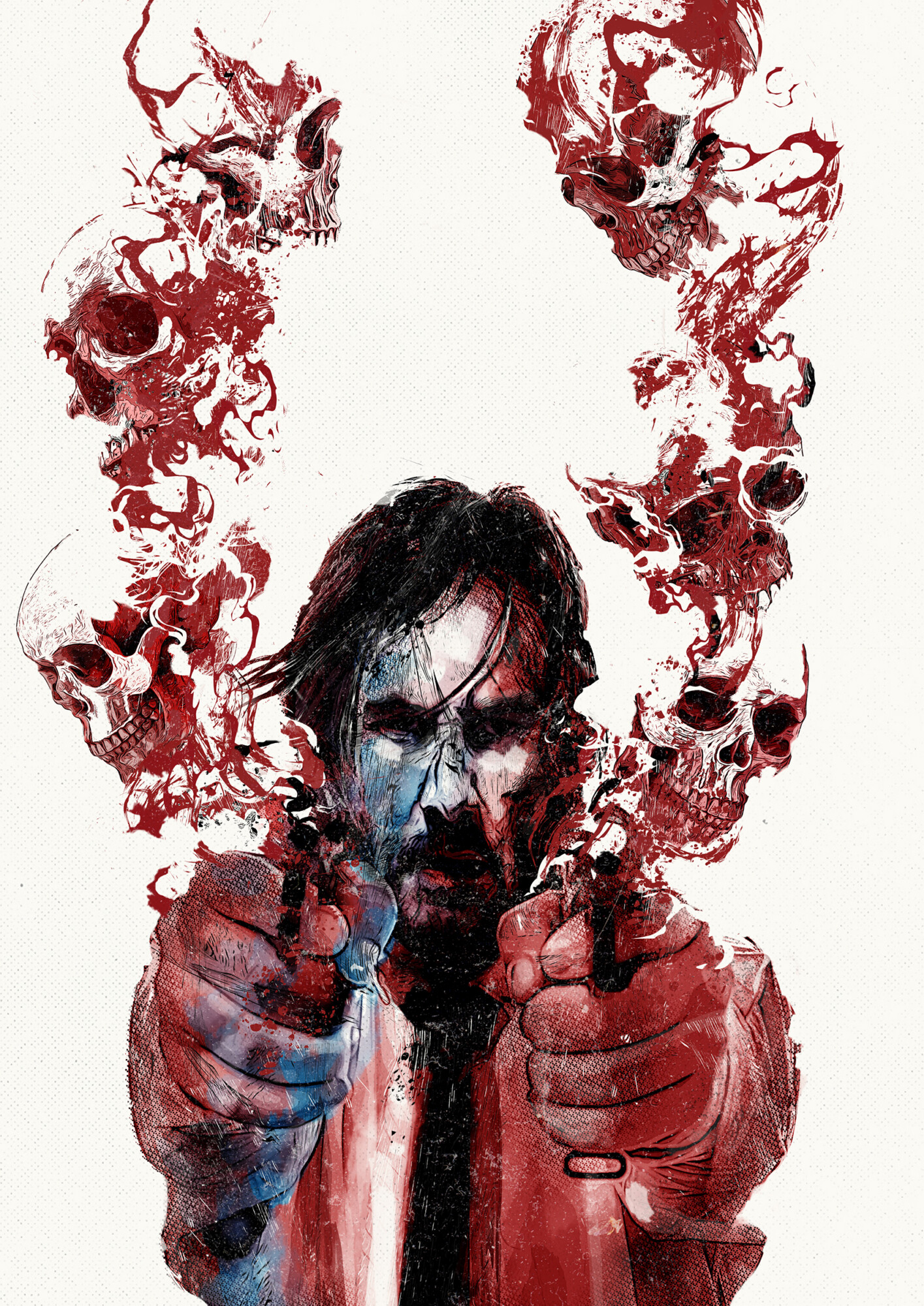 John Wick Chapter Parabellum Melbs PosterSpy