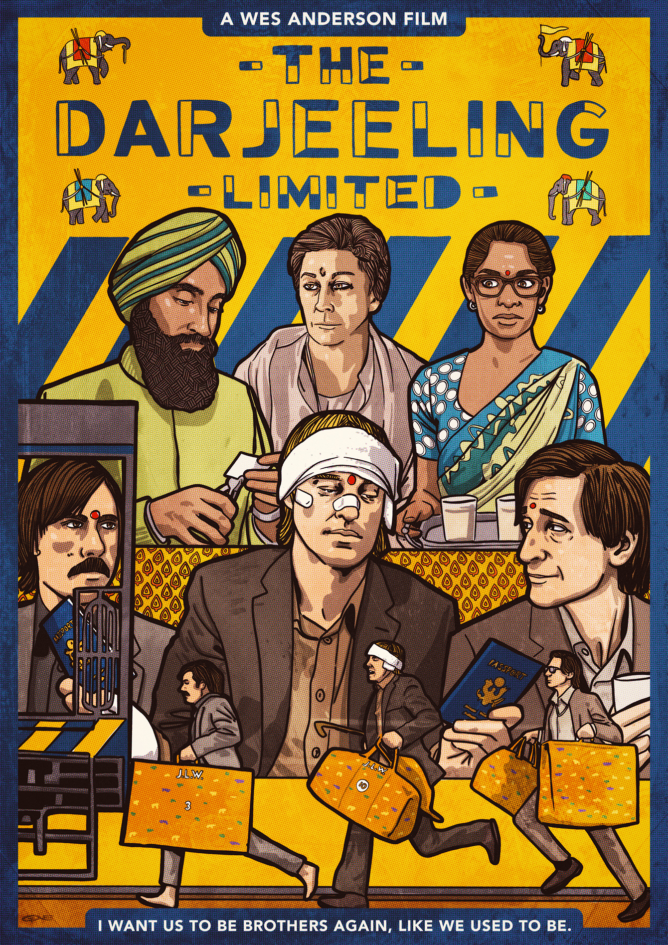 The Darjeeling Limited Poster