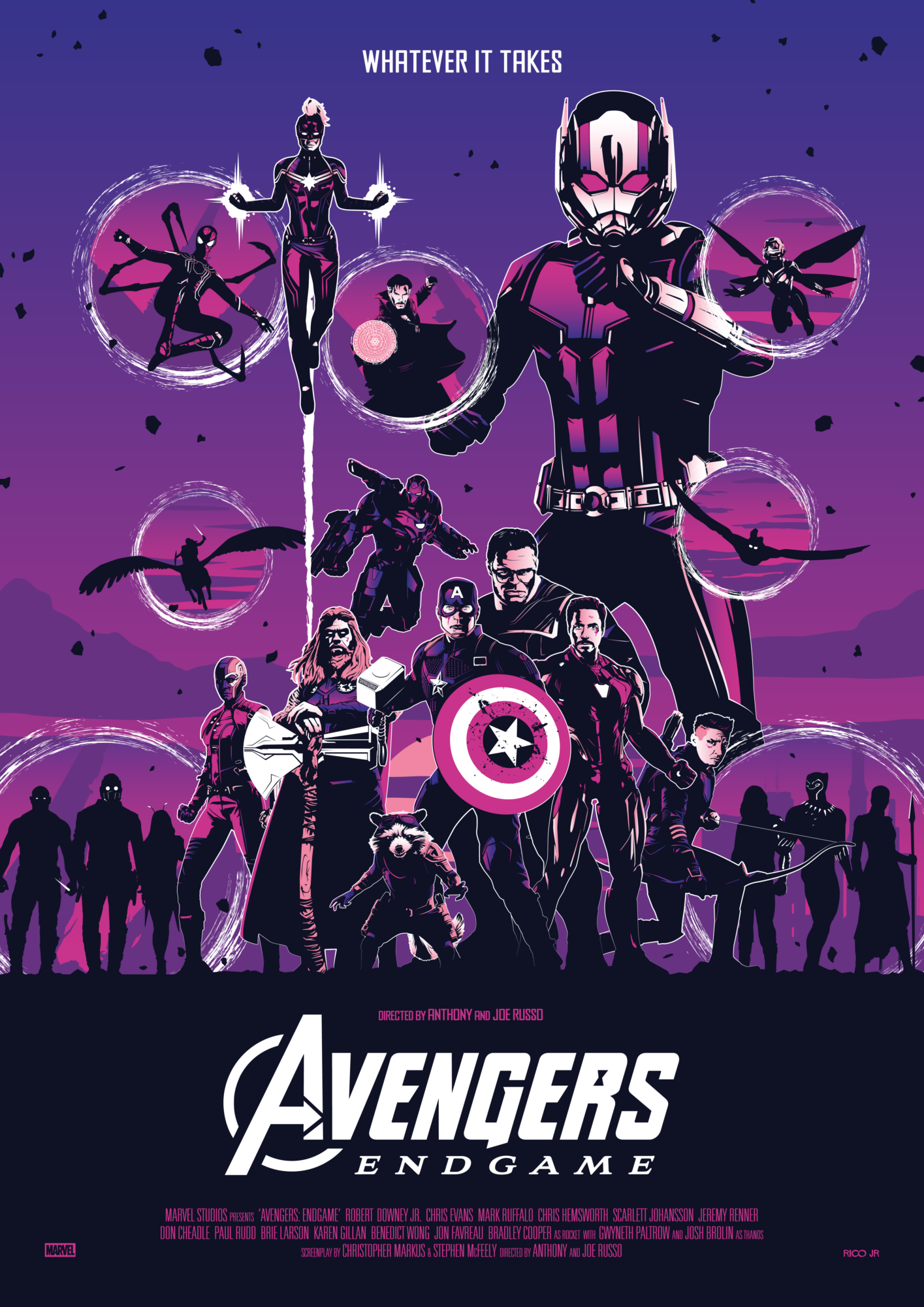 Poster Avengers: Endgame - Whatever It Takes