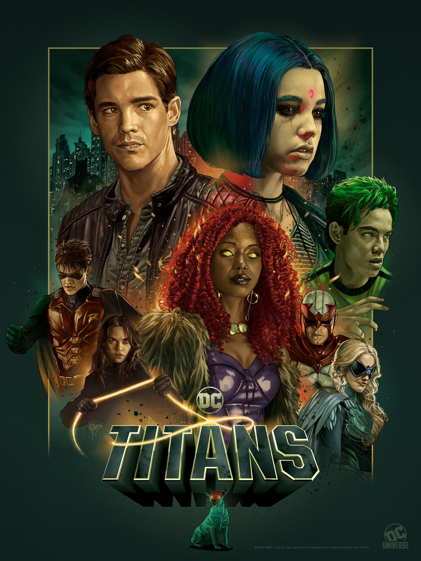 Titans на русском языке. Титаны DC сериал. Титаны ДС фильм. Титаны 2 сезон. Титаны Постер.