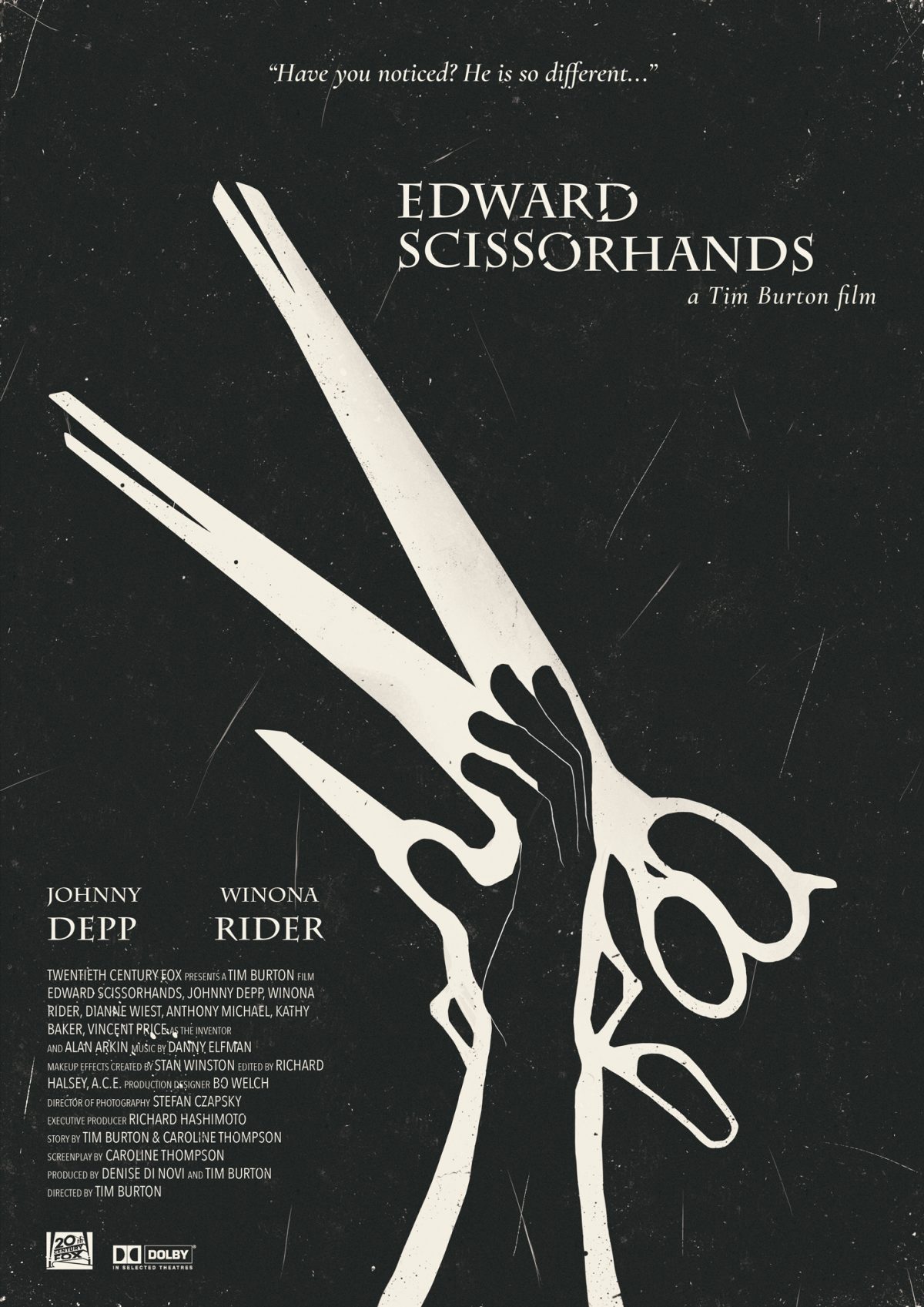 Edward Scissorhands - PosterSpy