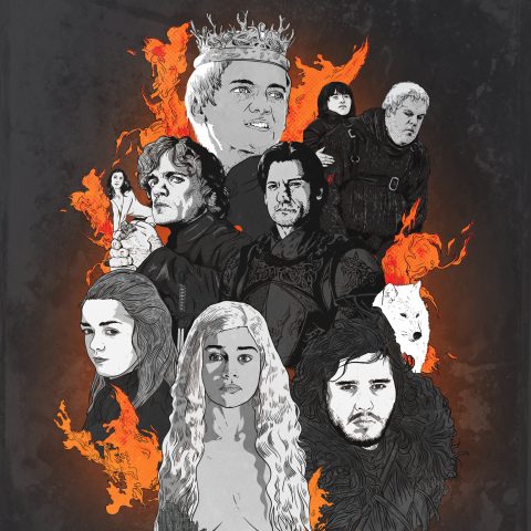 Game of Thrones: Principal Cast in Procreate