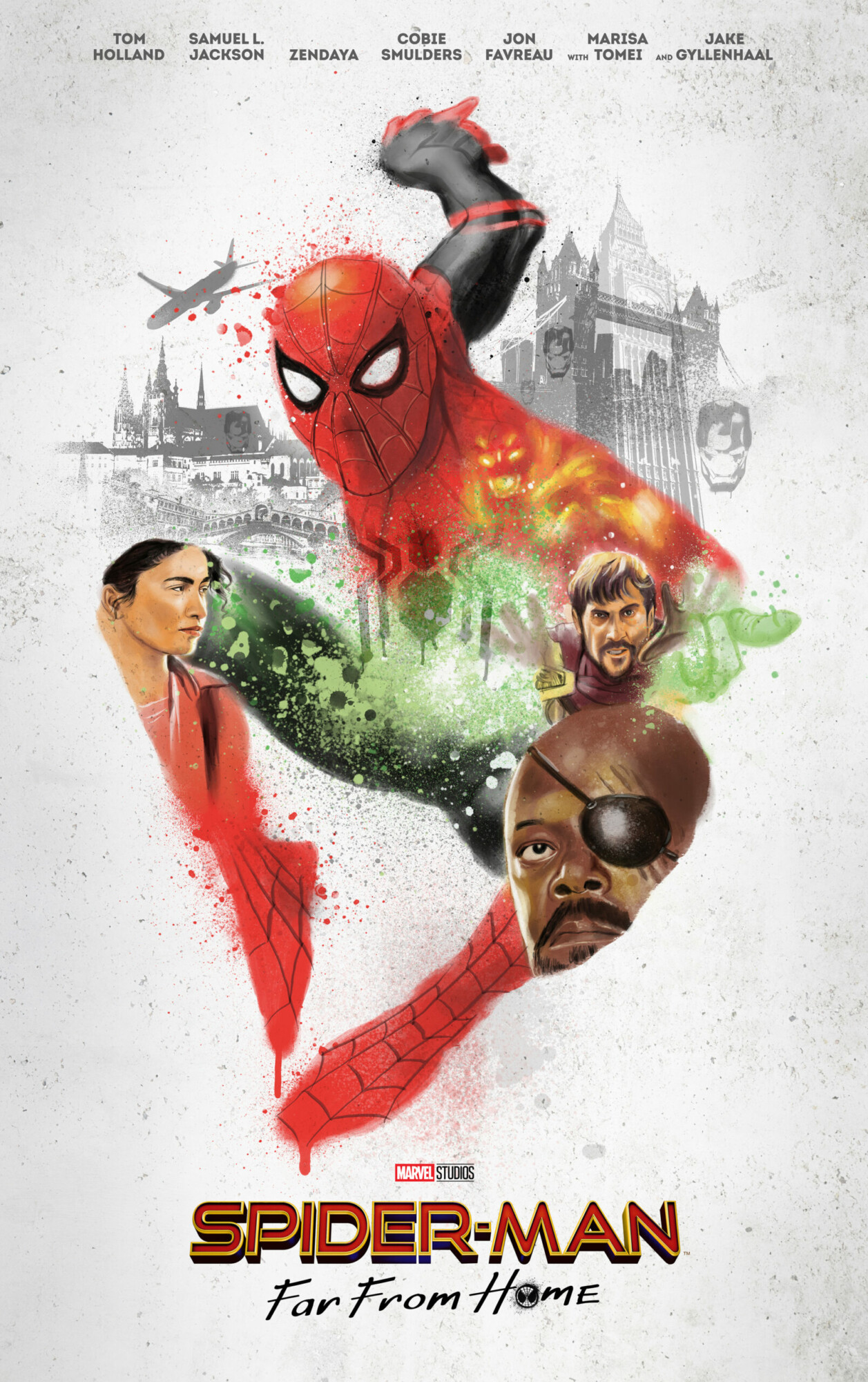 Poster for Spiderman Far From Home — Fro Design Company