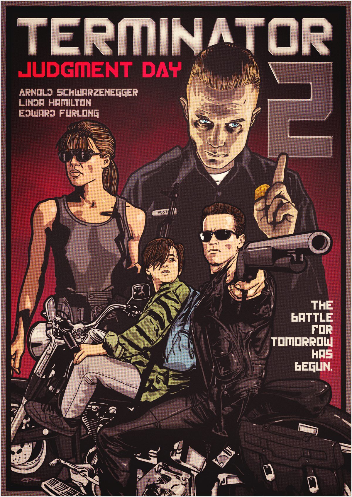 terminator 2 movie poster