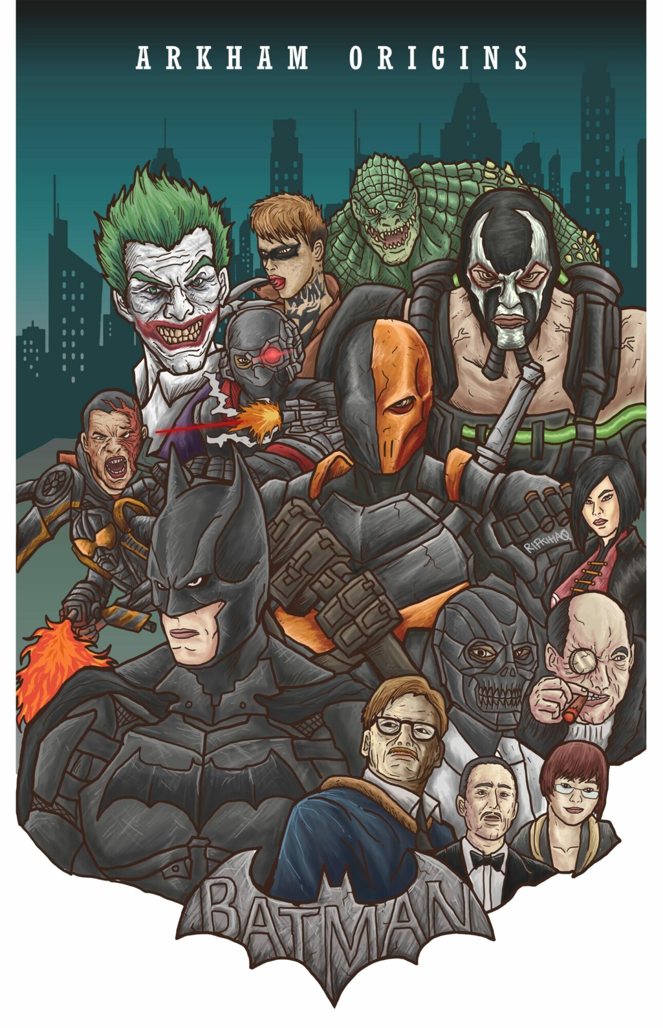 Batman : Arkham Origins - PosterSpy