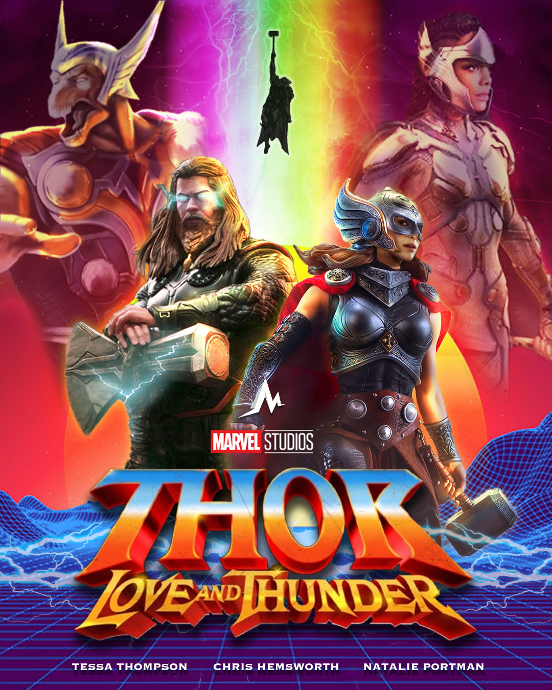 Thor Love And Thunder Poster Thor Love Thunder Major Thor Character