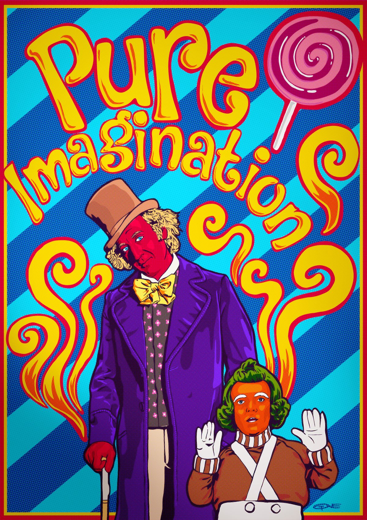 Willy Wonka Pure Imagination Posterspy