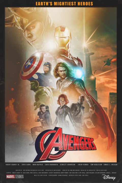 Avengers – 2012 – 1980s Style