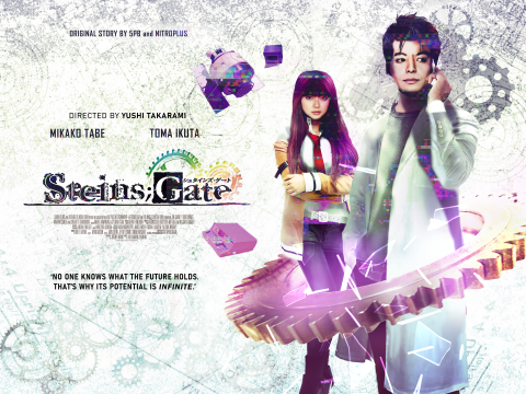 Steins Gate Fake movie adaptation Quad Poster