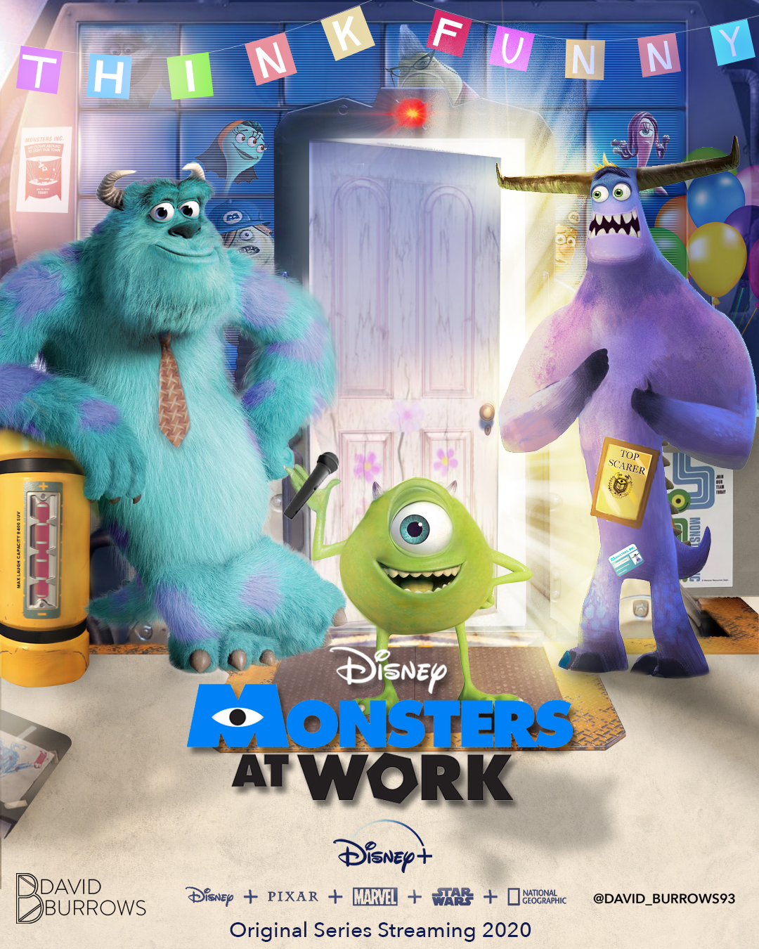 Monsters at Work Poster - PosterSpy