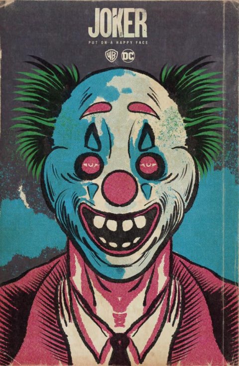 Joker “we are all clowns” piece…