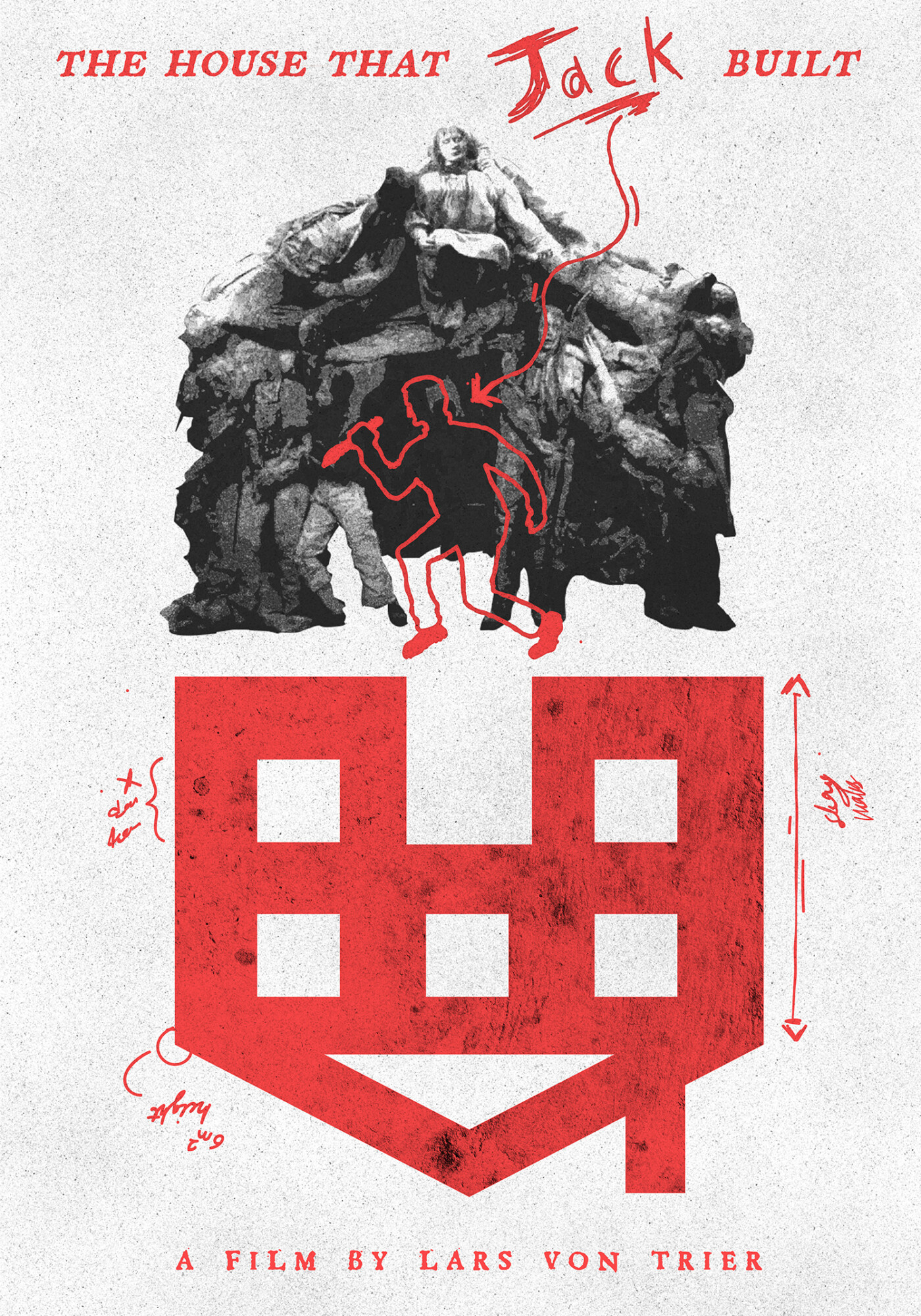 the house that jack built poster design