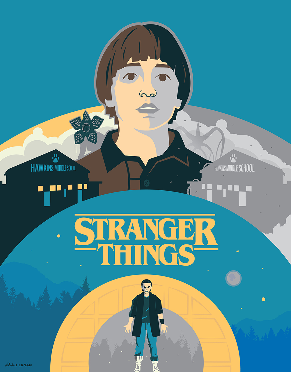 Stranger Things (Visions From The Upside Down Book) | Poster By ...