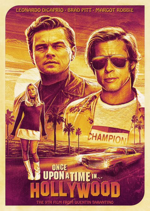 Once Upon A Time In Hollywood poster