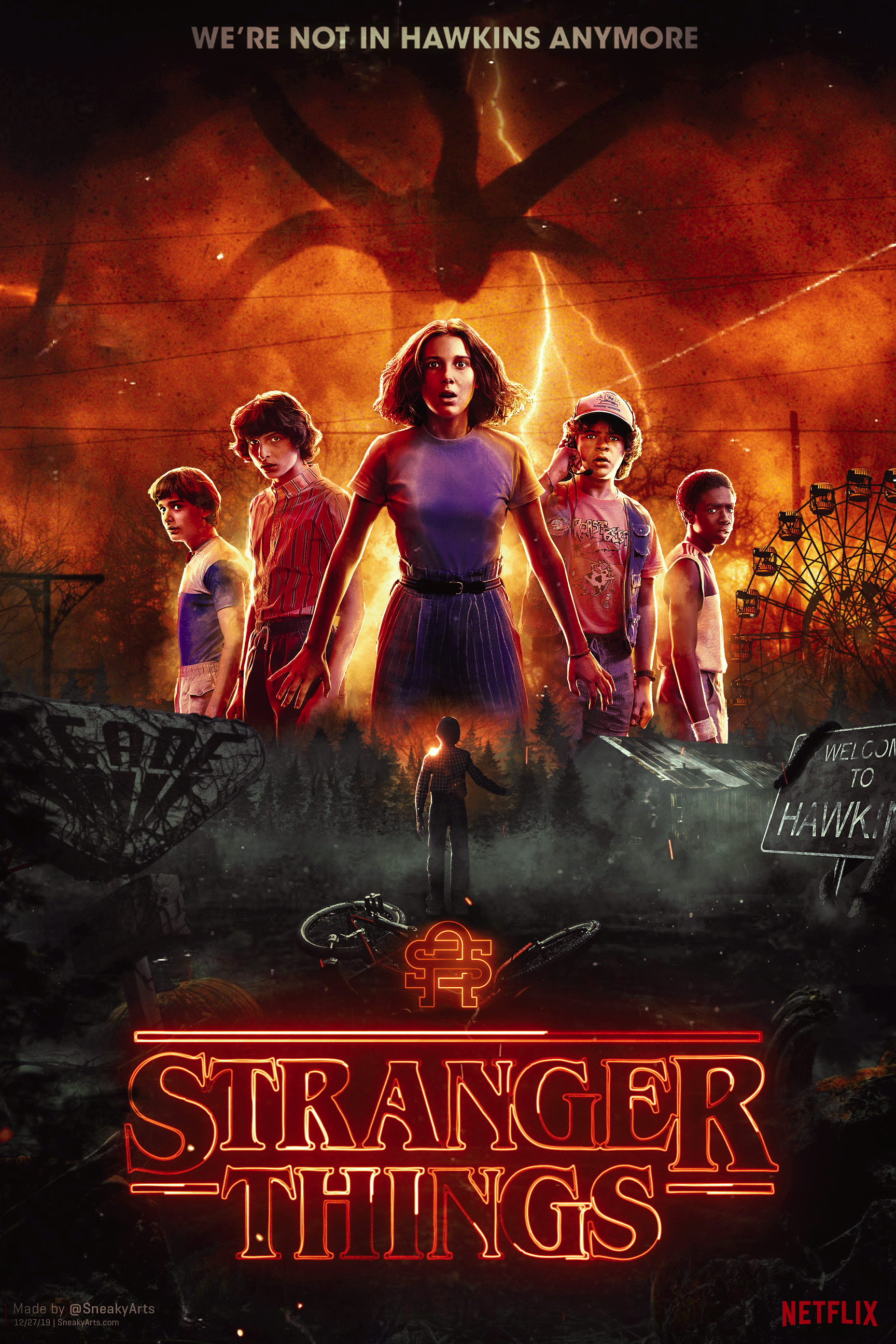 Stranger Things 4 Volume 2 Poster by AkiTheFull on DeviantArt