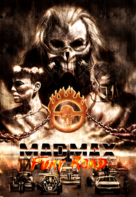 Mad Max: Fury Road alternative poster color v