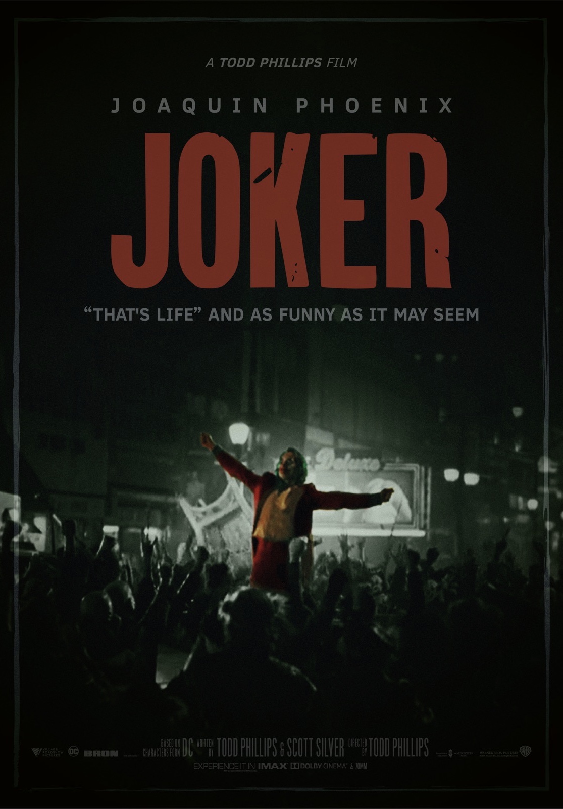 Joker Movie ... I Pick Myself Up And Get Back In The Race... | PosterSpy