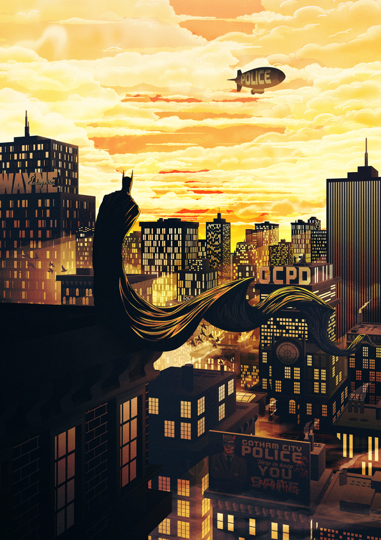 Watching Over Gotham - PosterSpy