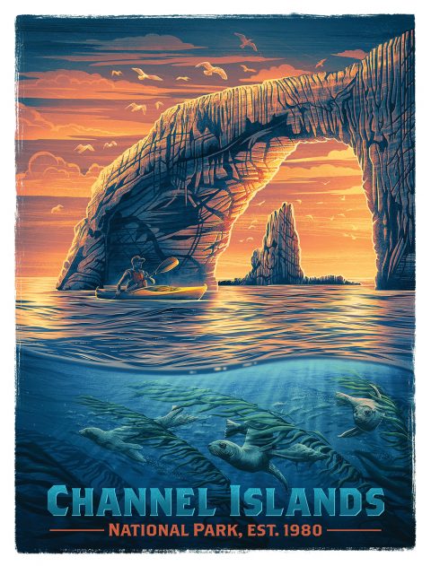 Channel Islands National Park poster