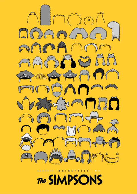 The Simpsons Hairstyles