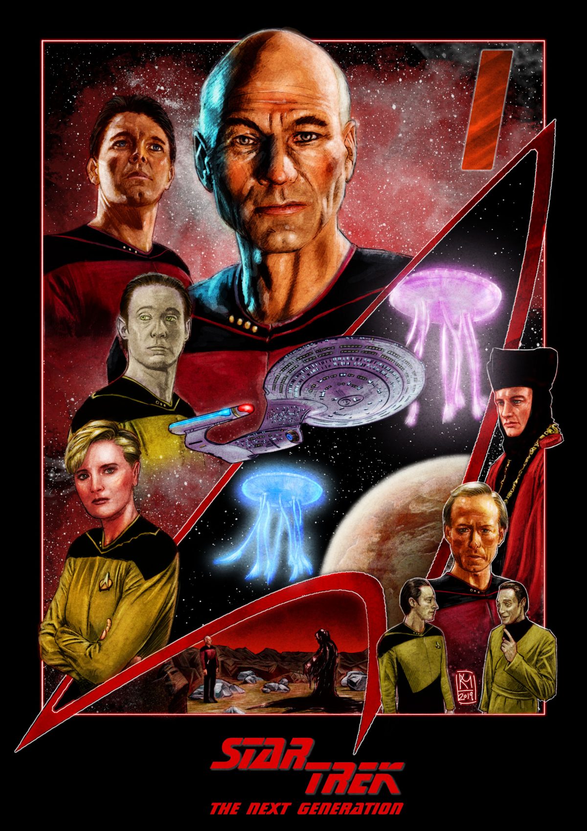 star trek tng posters