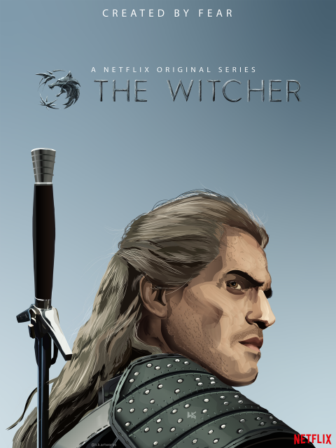 The Witcher Netflix Poster