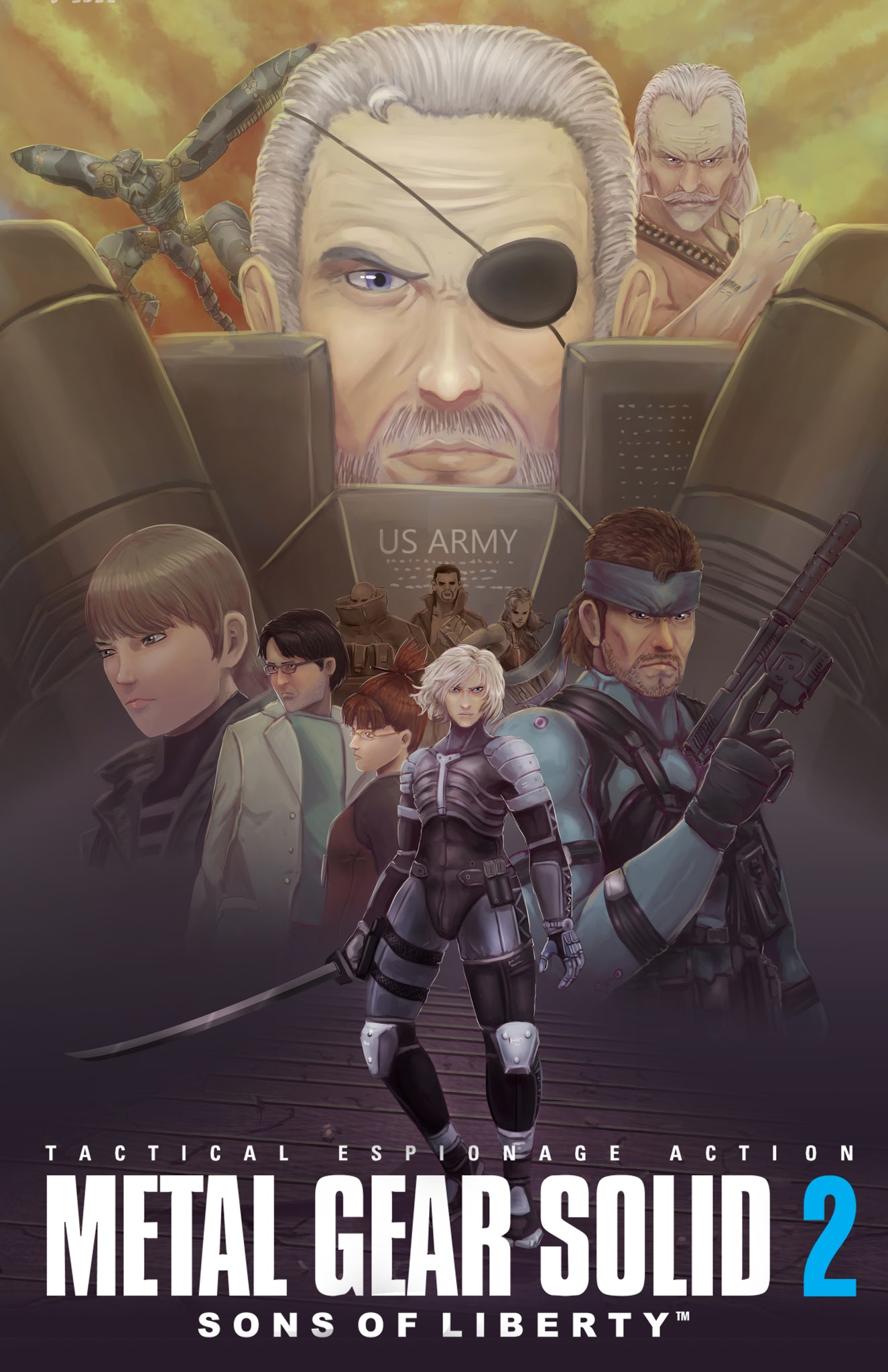 Metal Gear 2 Poster Tribute