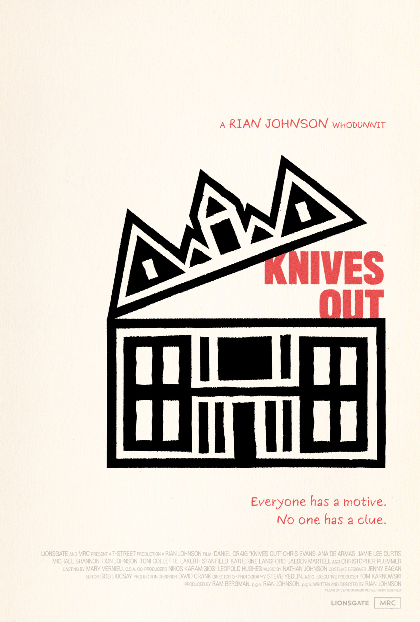 Knives Out | Poster By Scottsaslow