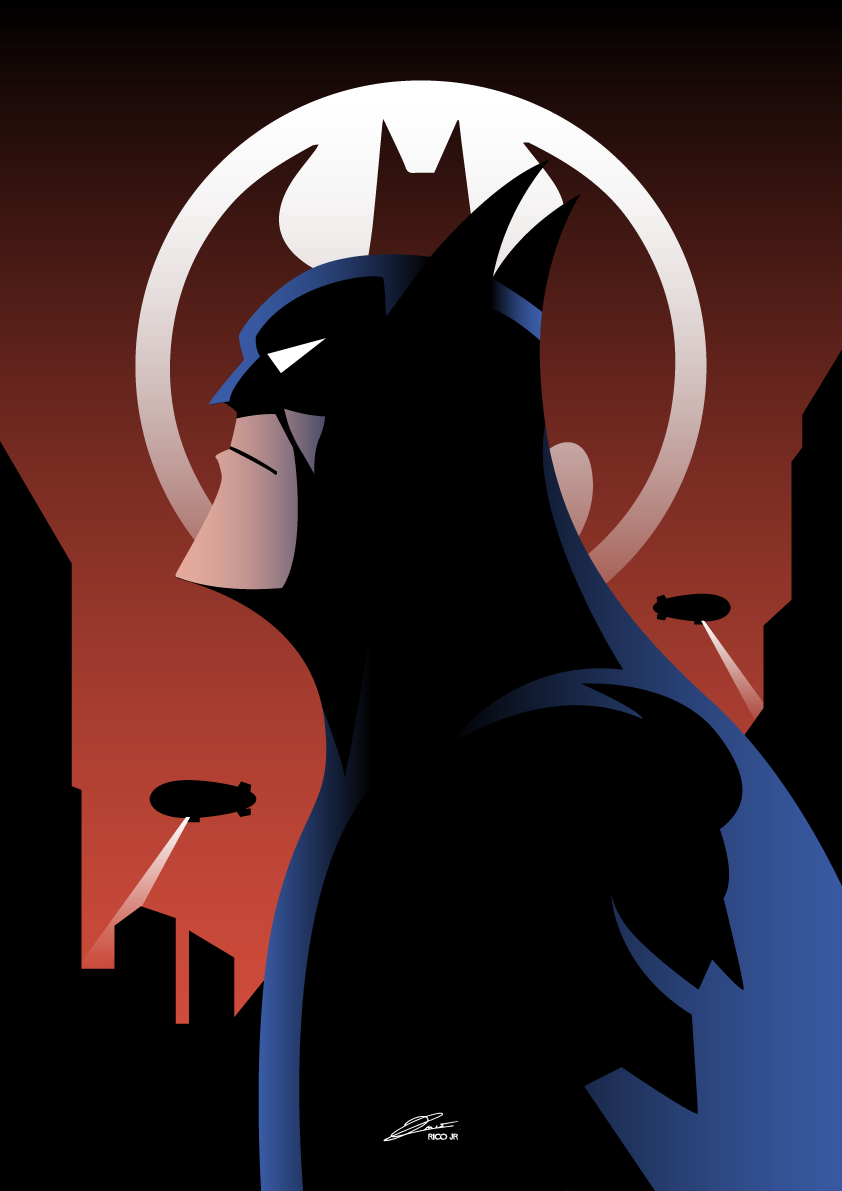 batman the animated series iphone wallpaper