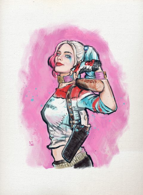Harley Quinn sketch