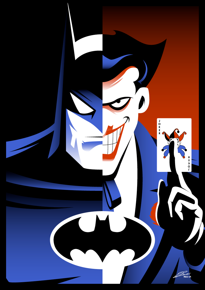 BATMAN (The Animated Series) FUN ART - PosterSpy