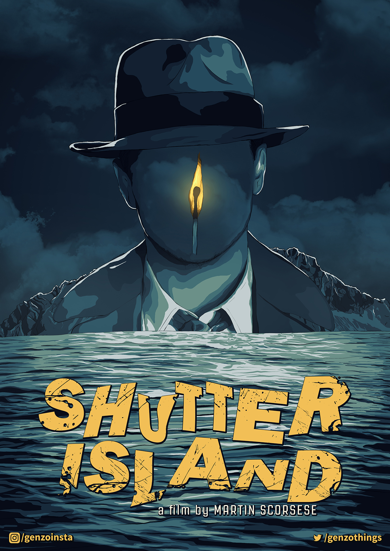 Shutter Island Genzo Posterspy 