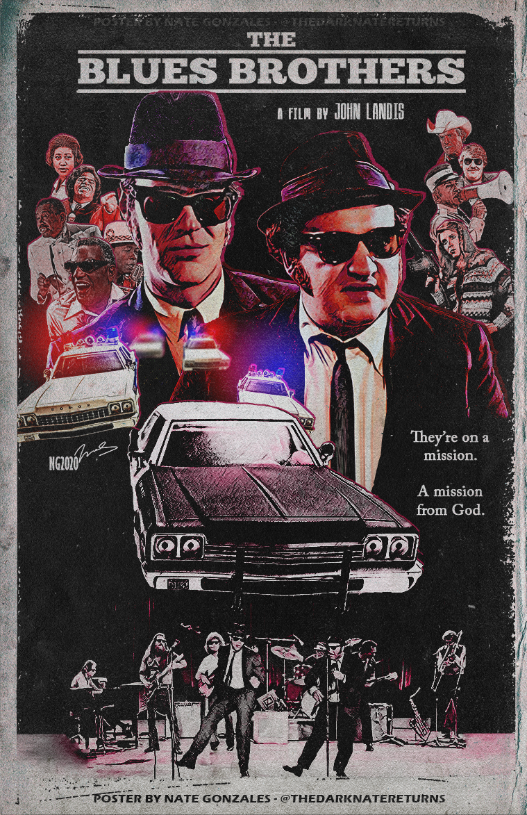 The Blues Brothers Thedarknatereturns Posterspy
