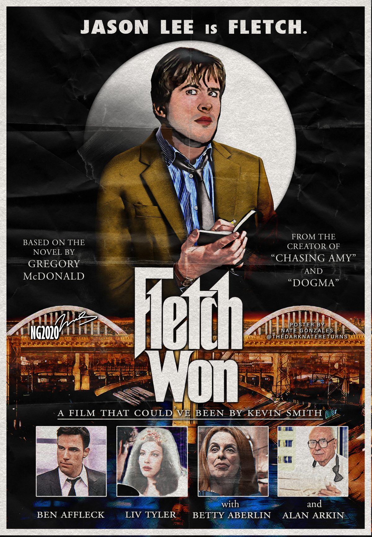 FLETCH WON A Film That Could've Been by Kevin Smith PosterSpy