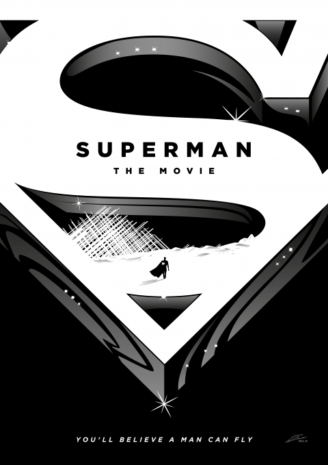 SUPERMAN: THE MOVIE Poster Art