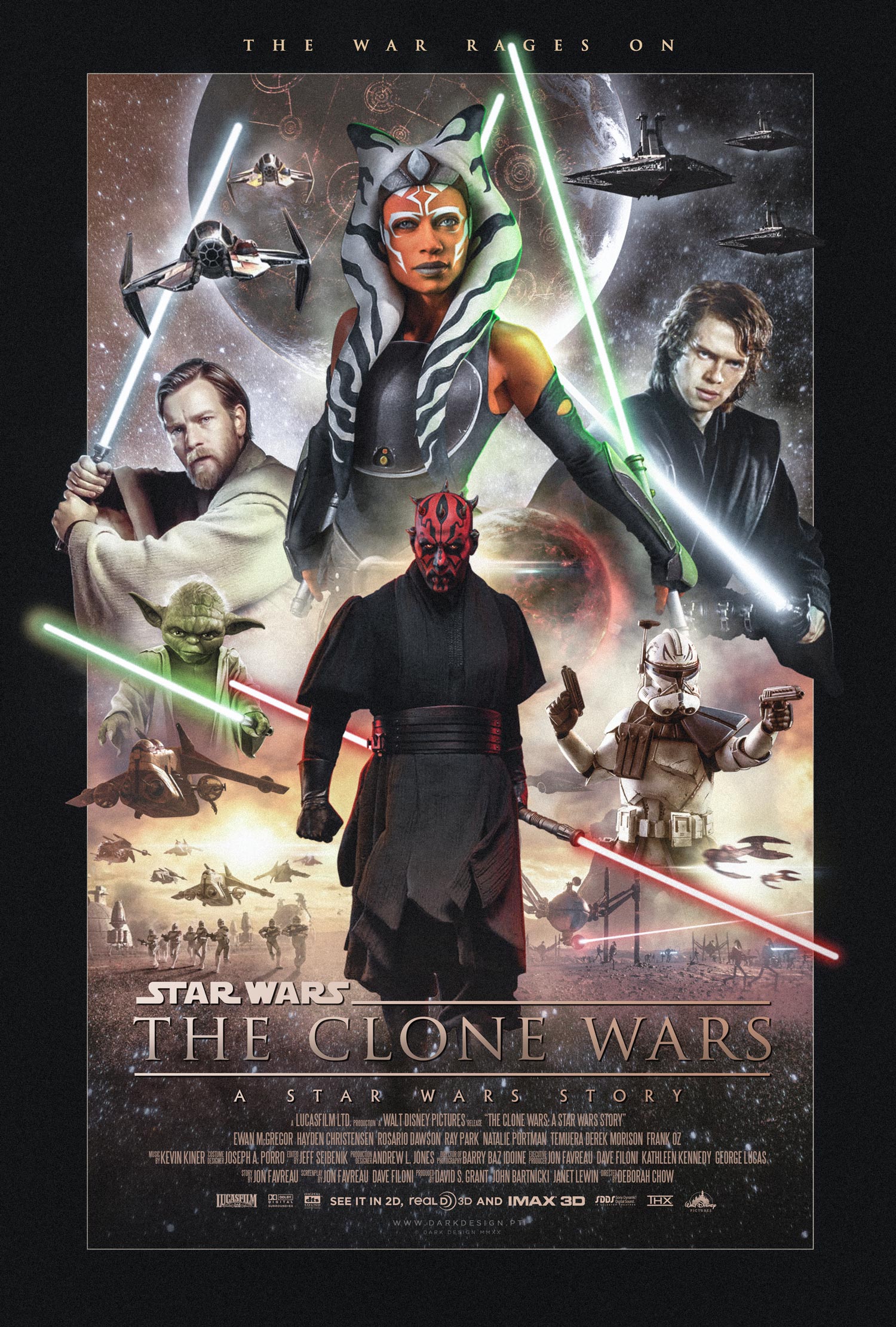 blok Aanvrager Fantasierijk The Clone Wars: A Star Wars Story - PosterSpy