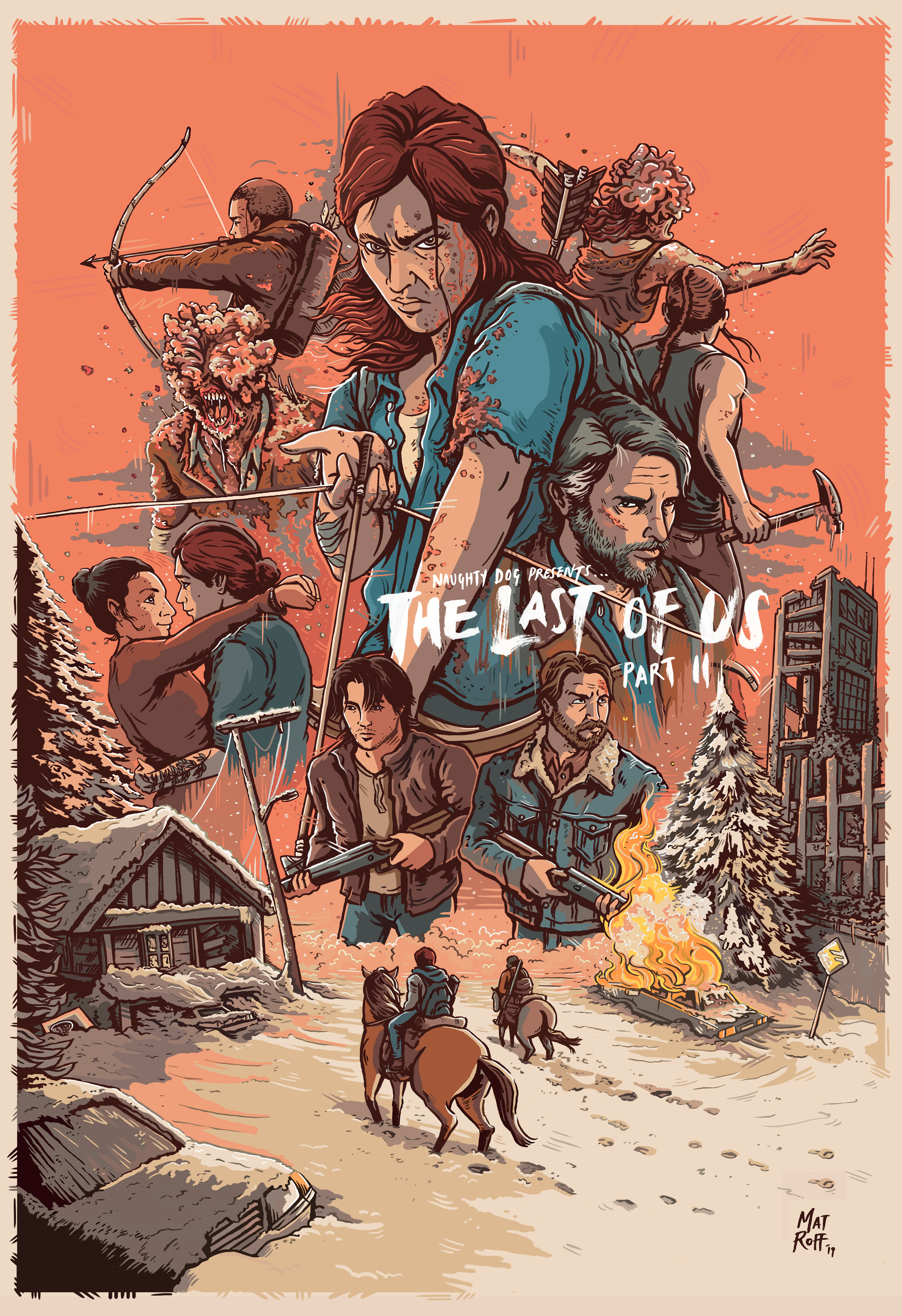 Explore the Best Thelastofuspart2 Art