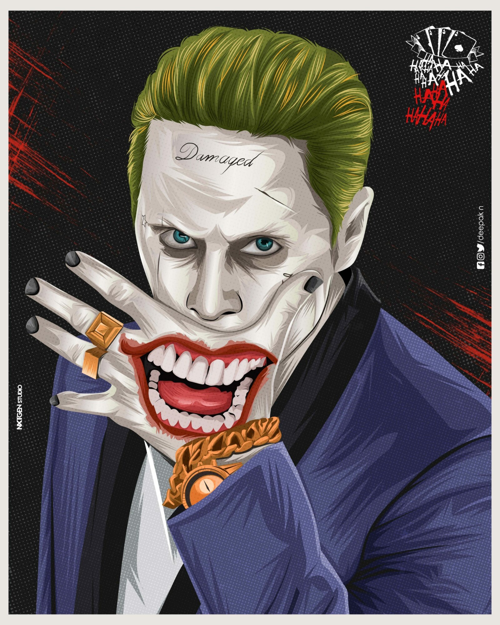 Jared Leto-Suicide Squad | Poster By Deepakn