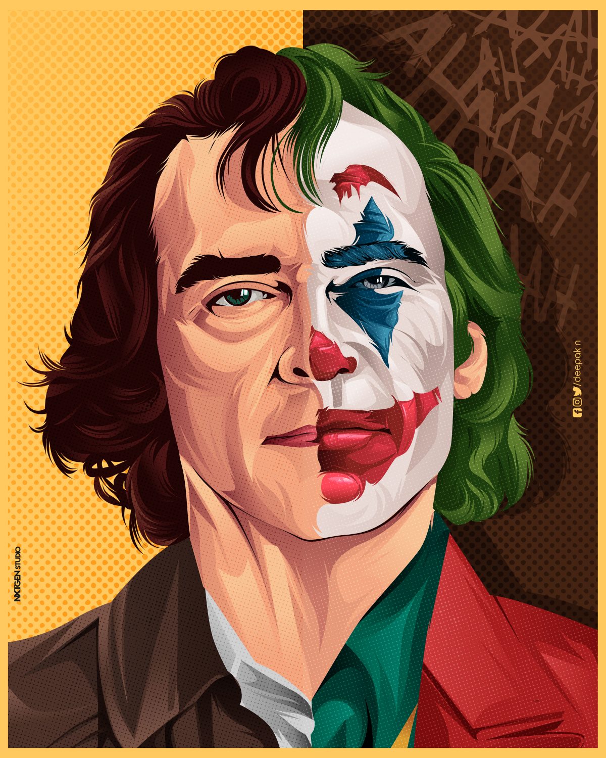 Joaquin Phoenix-Joker | Deepakn | PosterSpy