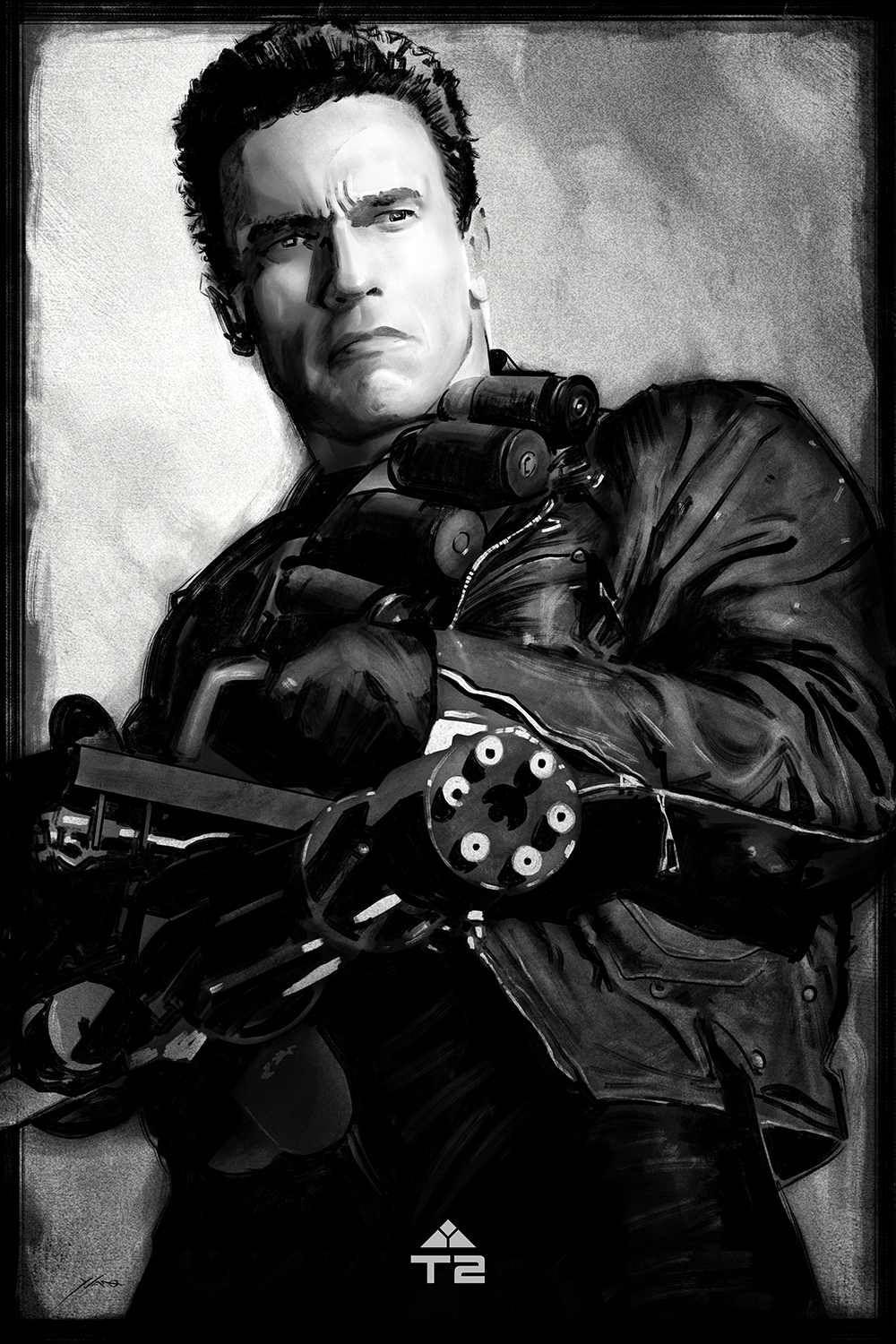 T-800 | Poster By Wyvman