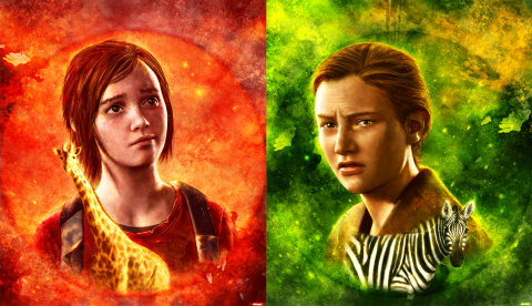 The Last of Us part 2 Ellie and Abby