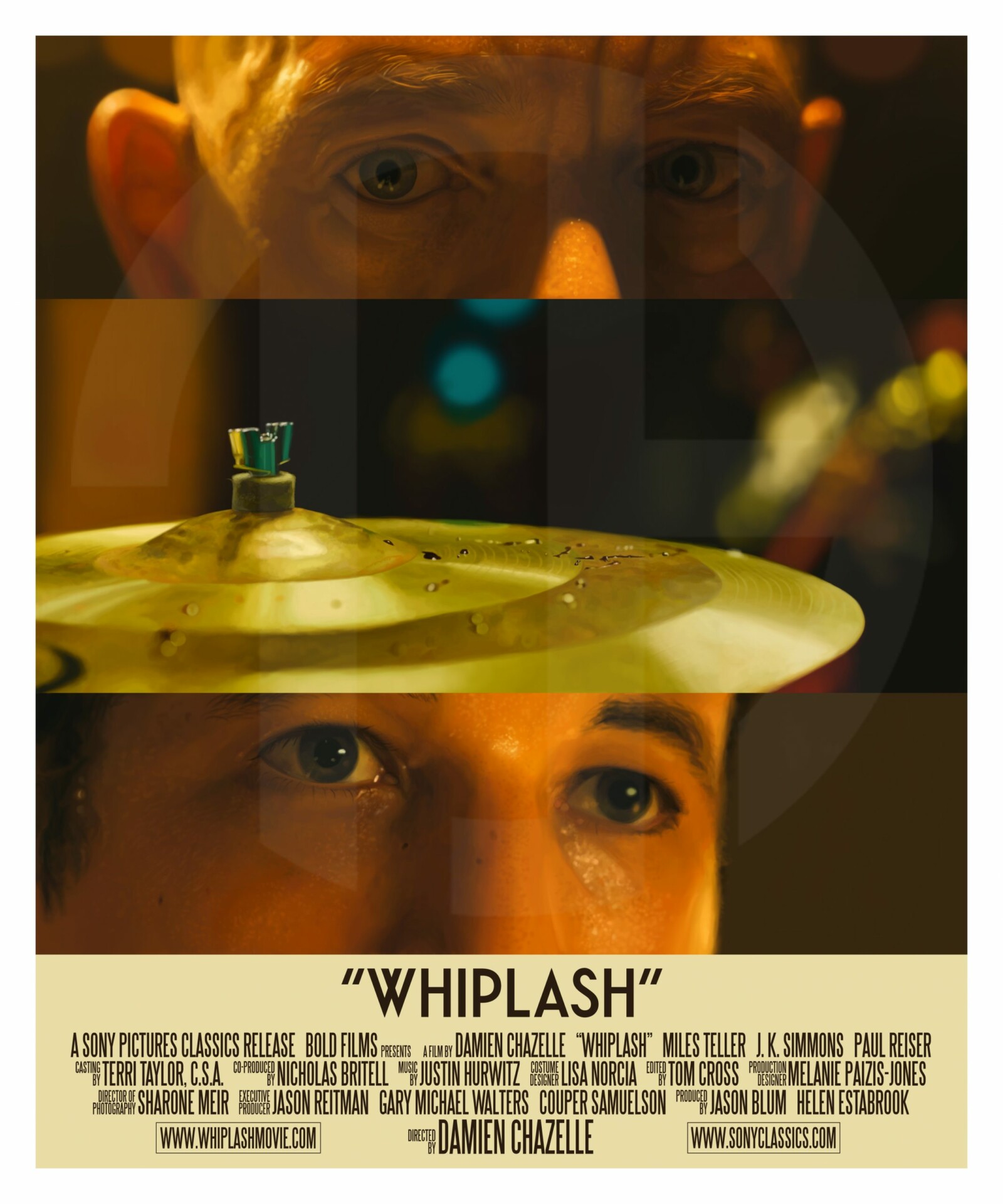 Whiplash - Poster 1 | Poster By Toby Haslam