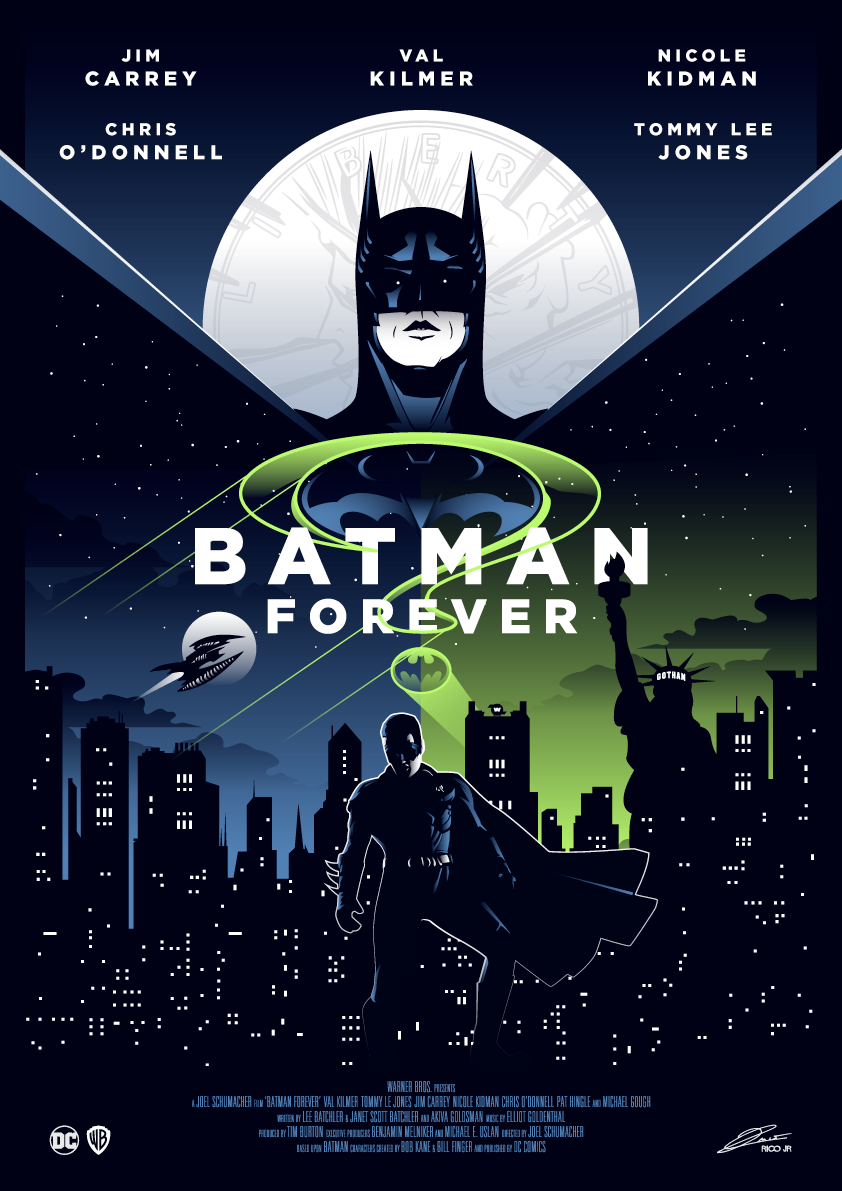 BATMAN FOREVER Poster Art - PosterSpy