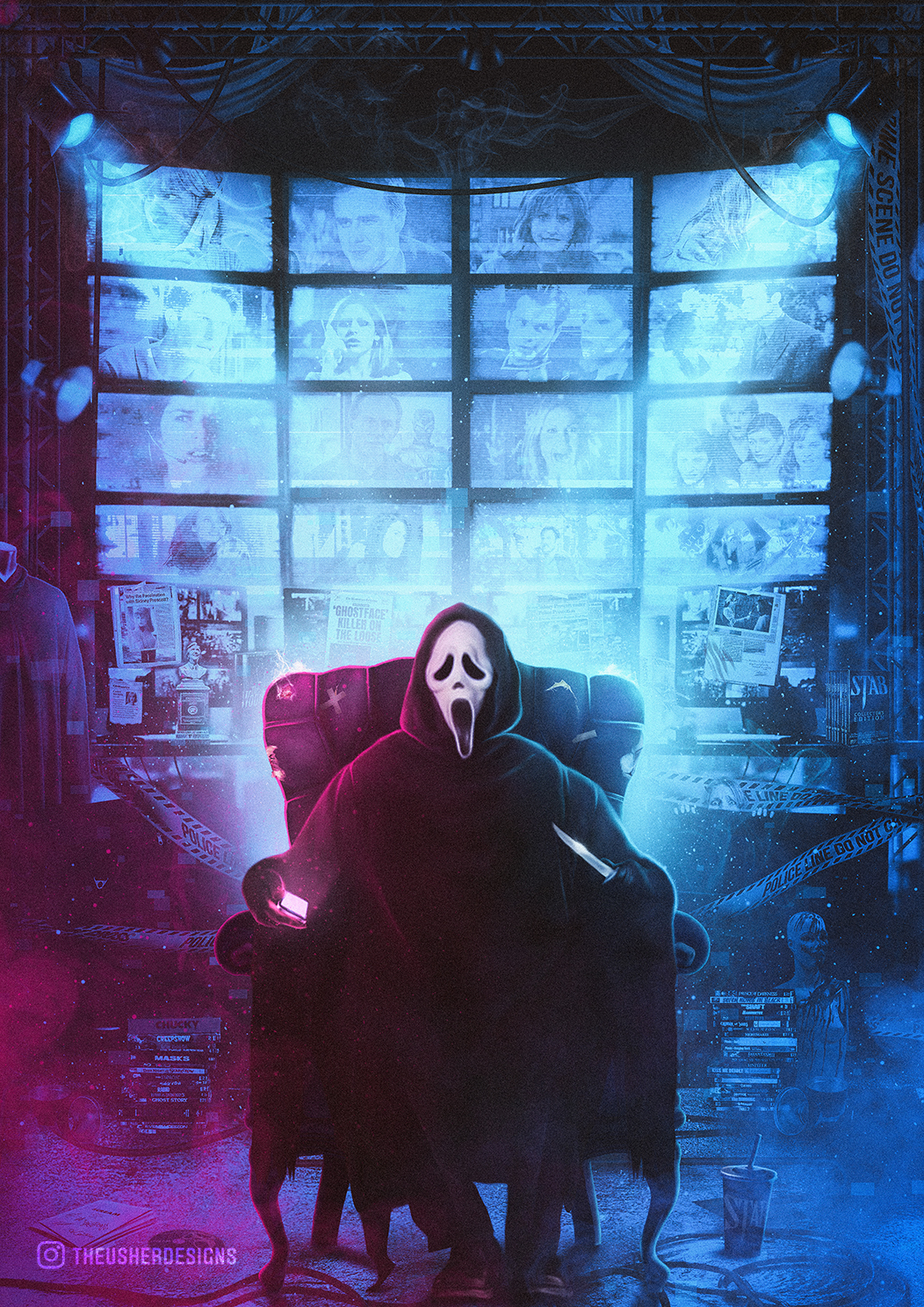 Scream 5 Poster By Theusher